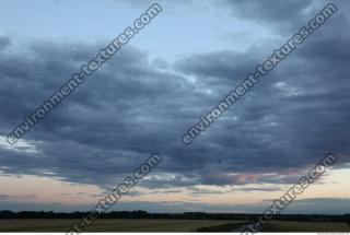 Photo Texture of Dusk Sky 0007